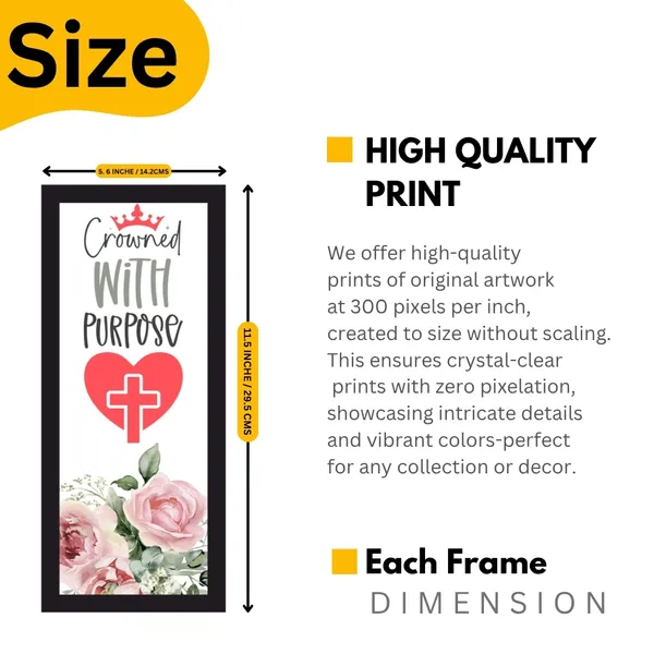 Black_Christian_Floral_Quote_Wall_Art_Frame_Set_Of_3