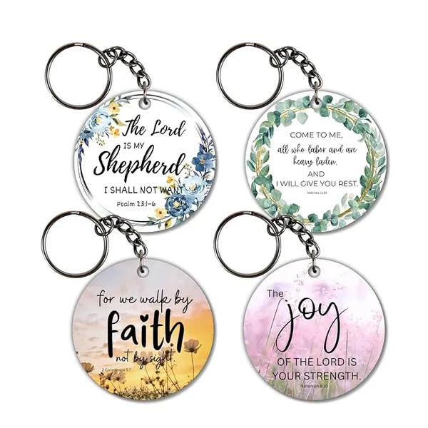 Round_Customizable_Design_Keychain