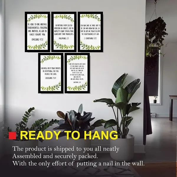 Black_Religious_Leafy_Quote_Wall_Frame_Set