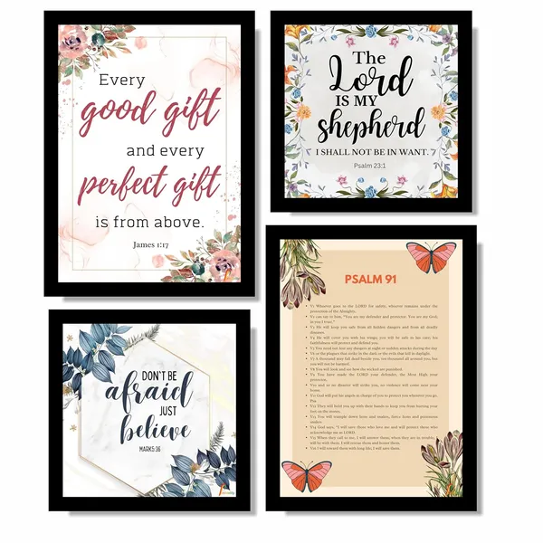Religious_Quote_Floral_Print_Framed_Wall_Art_Set