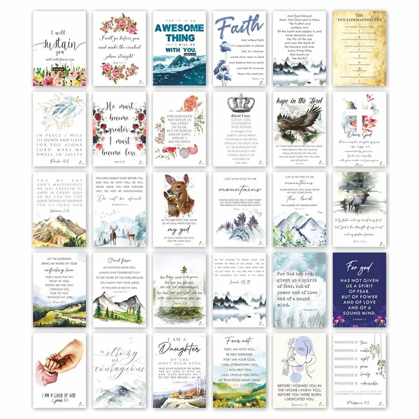 Christian_Inspirational_Verse_Cards_Set_Of_30