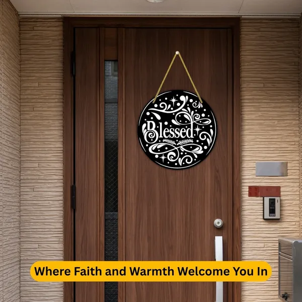Blessed_Inspirational_Text_Round_Wall_Hanging_Decor
