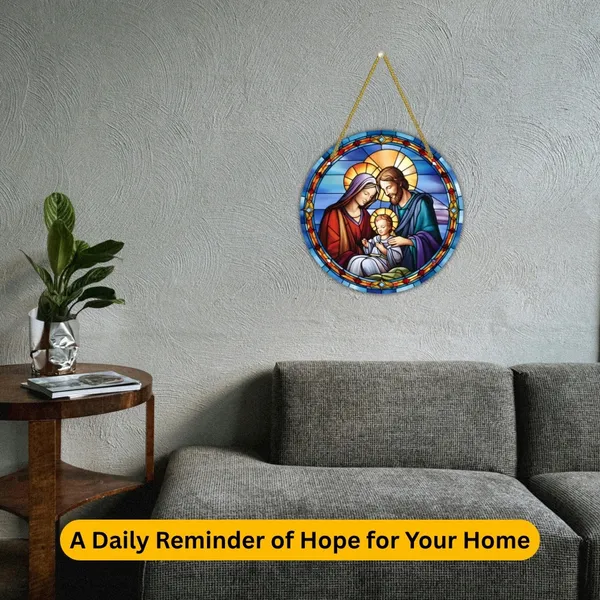 MDF_Religious_Holy_Family_Wall_Hanging