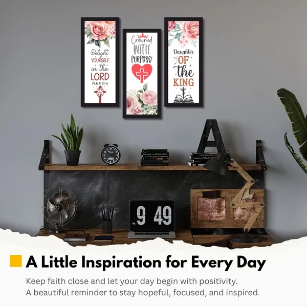 Black_Christian_Floral_Quote_Wall_Art_Frame_Set_Of_3