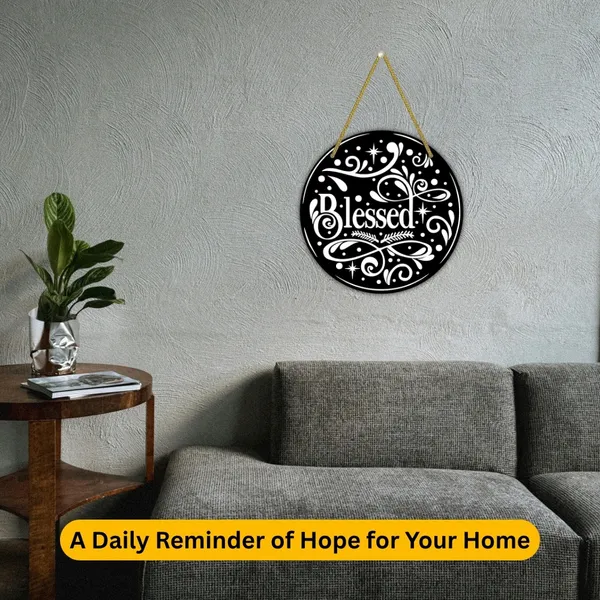 Blessed_Inspirational_Text_Round_Wall_Hanging_Decor