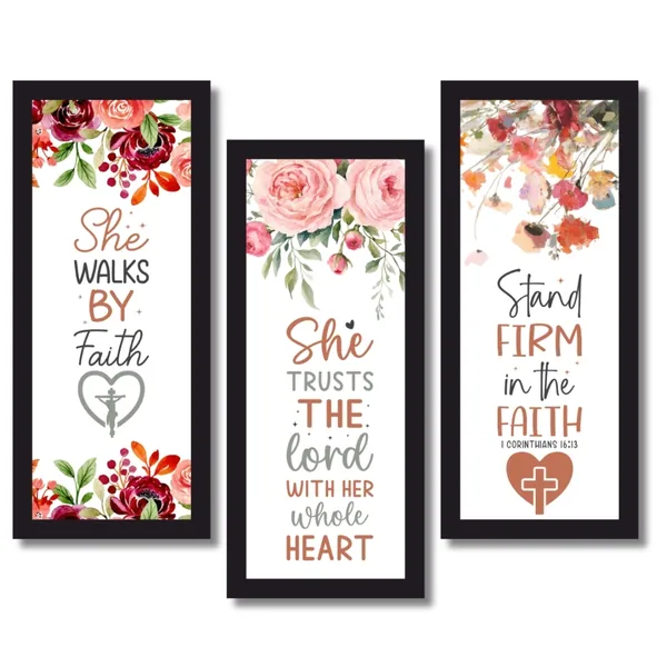 Floral_Faith_Quote_Framed_Wall_Art_Set