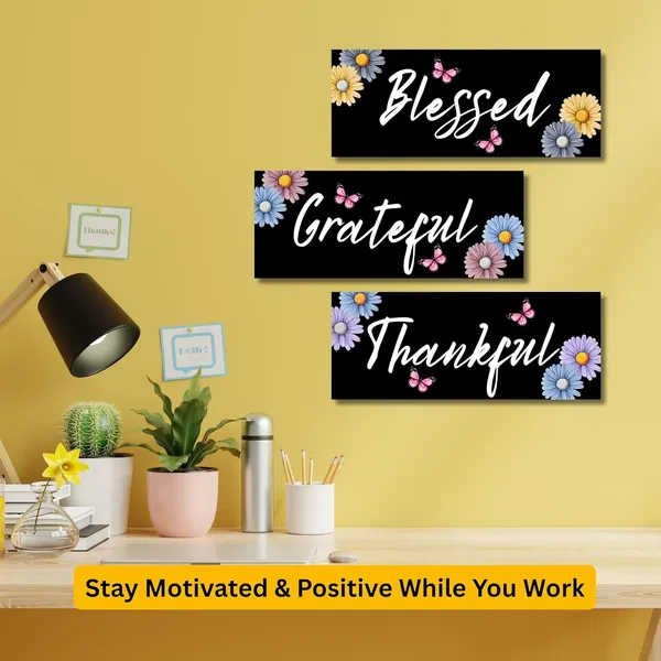 MDF_Inspirational_Quote_Floral_Wall_Decor_Set