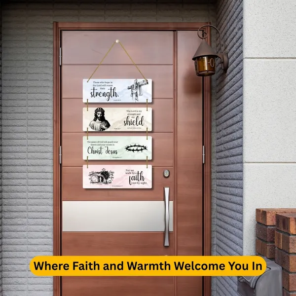 MDF_Christian_Scripture_Four_Panel_Wall_Hanging