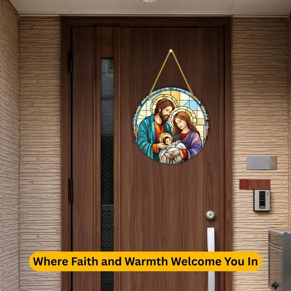 MDF_Religious_Holy_Family_Wall_Hanging