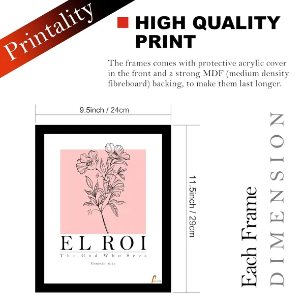 MDF_Floral_Quote_Set_Of_6_Wall_Frames