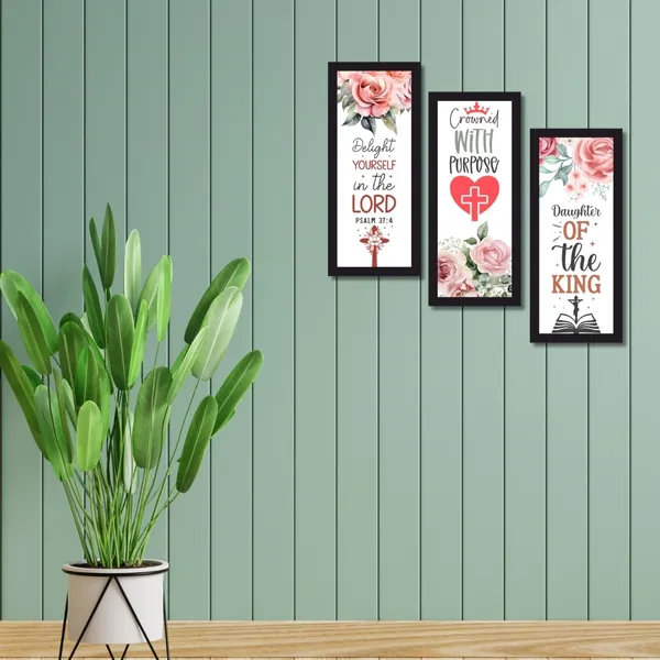 Black_Christian_Floral_Quote_Wall_Art_Frame_Set_Of_3