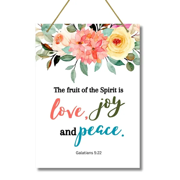 MDF_Floral_Religious_Quote_Wall_Hanging