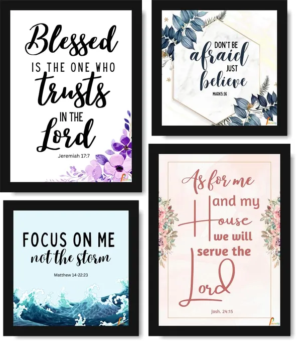 MDF_Christian_Scripture_Floral_Print_Photo_Frame_Set