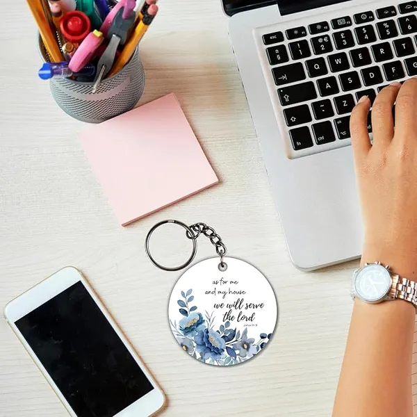 Round_Inspirational_Quote_Keychain