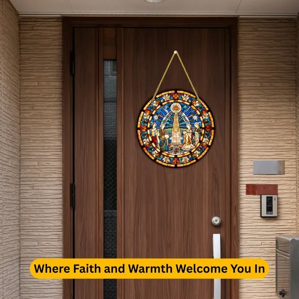MDF_Religious_Stained_Glass_Design_Wall_Hanging