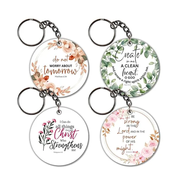 Multicolour_Inspirational_Quote_Round_Keychain_For_Everyone