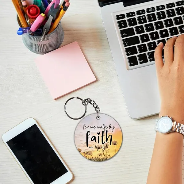 Round_Customizable_Design_Keychain
