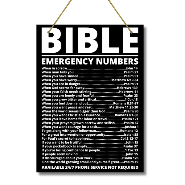 MDF_Religious_Bible_Emergency_Numbers_Wall_Hanging
