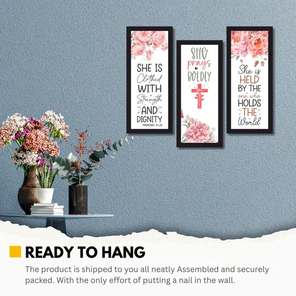 Framed_Christian_Quote_Wall_Art_Set