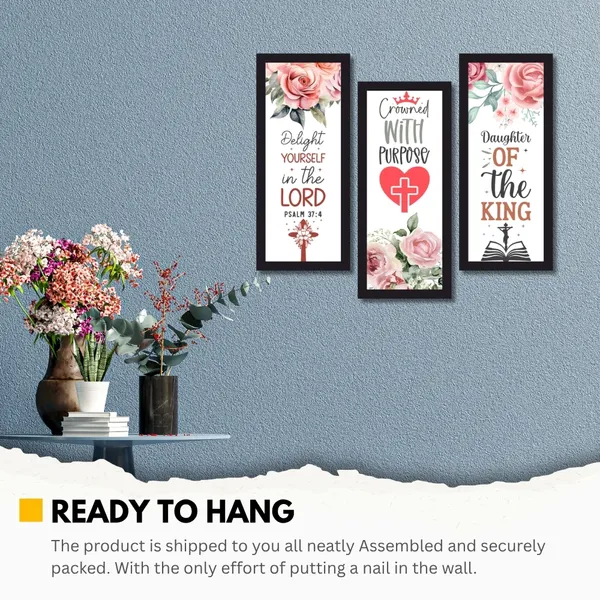 Black_Christian_Floral_Quote_Wall_Art_Frame_Set_Of_3