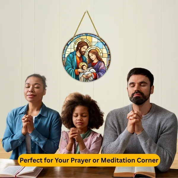 MDF_Religious_Holy_Family_Wall_Hanging