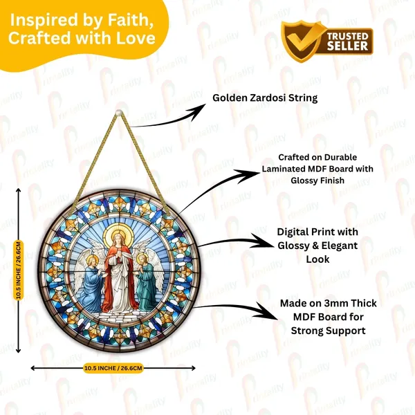 MDF_Religious_Stained_Glass_Wall_Hanging