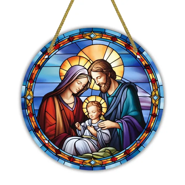 MDF_Religious_Holy_Family_Wall_Hanging