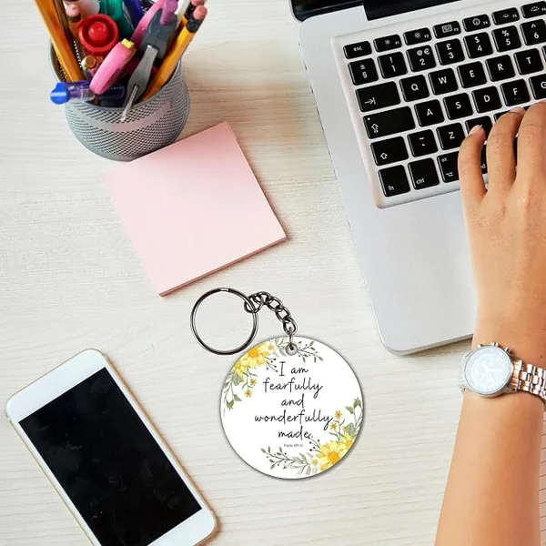 Round_Inspirational_Quote_Keychain