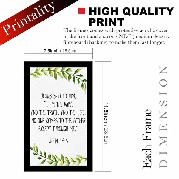 Religious_Scripture_Leaf_Print_Framed_Wall_Art_Set