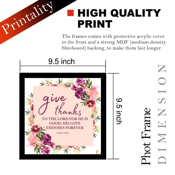 MDF_Religious_Floral_Scripture_Framed_Wall_Art_Set
