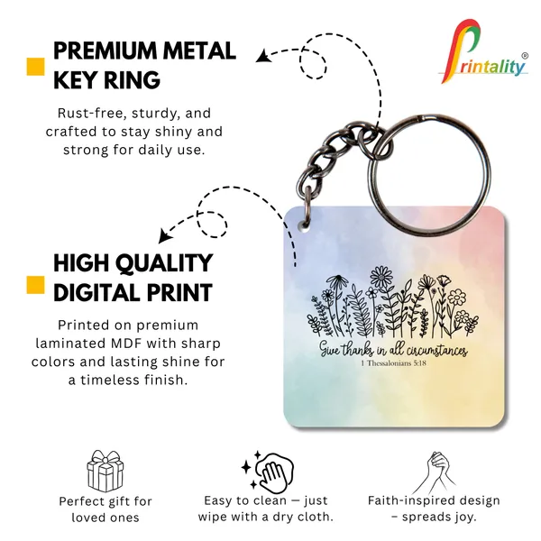 Printed_MDF_Inspirational_Quote_Key_Ring