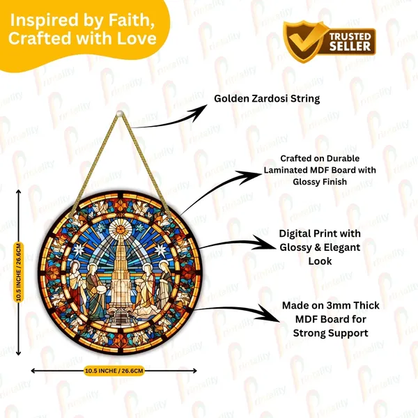 MDF_Religious_Stained_Glass_Design_Wall_Hanging