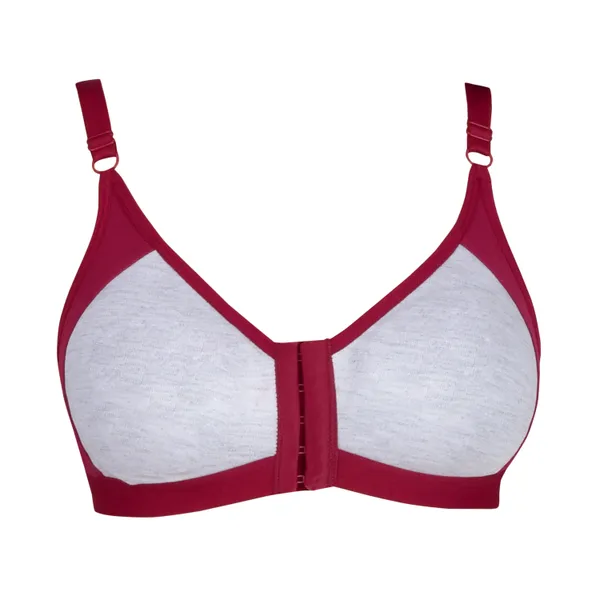 Maroon_Full_Coverage_Front-Closure_Bra_For_Women