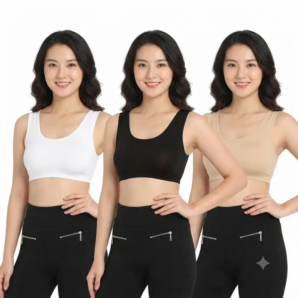 Black_White_Beige_Comfort_Fit_Sports_Bra_for_Women