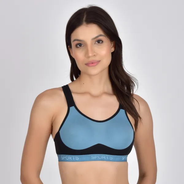 Blue_And_Black_Sports_Fit_Sports_Bra_for_Women