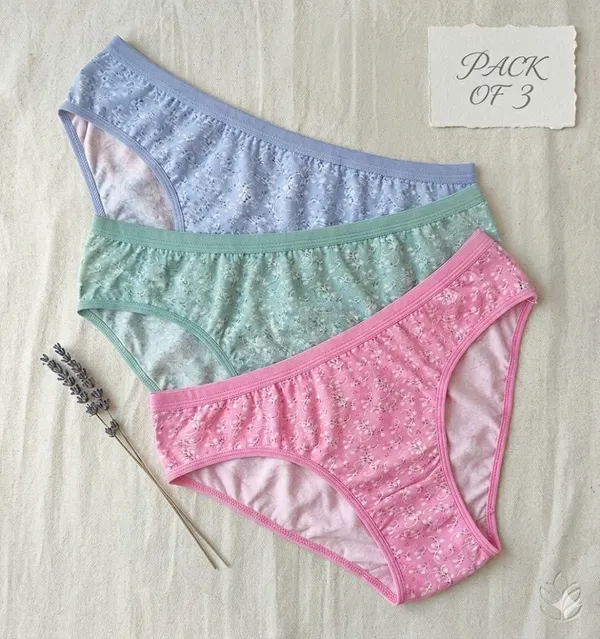 Multicolour_Lace_Briefs_Pack_Of_3_for_Women