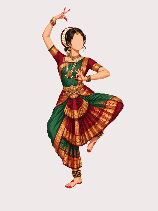 Bharatanatyam_Dancer_Caricature