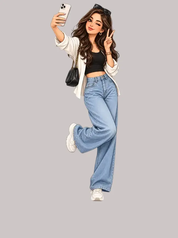 Selflove_Girlcaricature