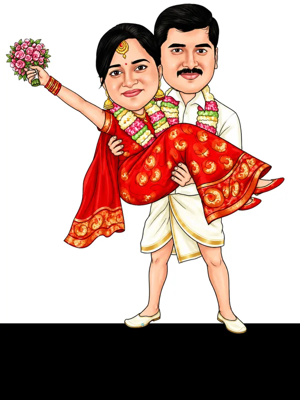 Traditional_Wedding_Caricature