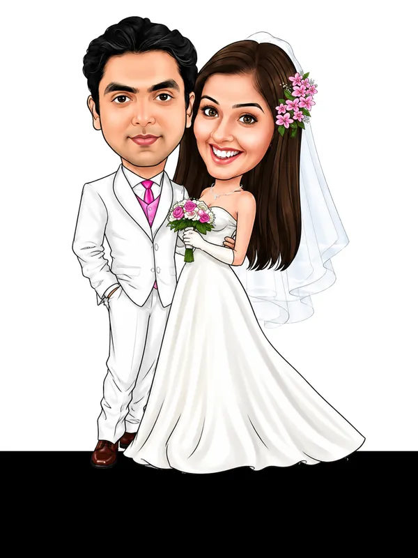 Wedding_Couple_Caricature