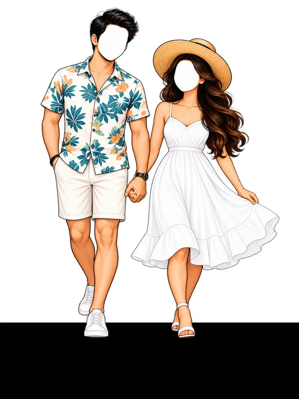 Couple_Vacation_Caricature