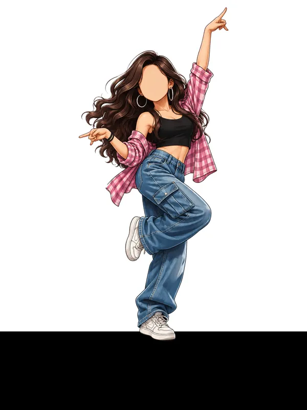 Dance_Lover_Girl_Caricature