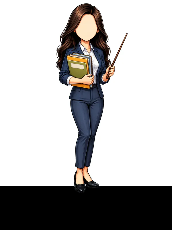 Female_Teacher_Caricature