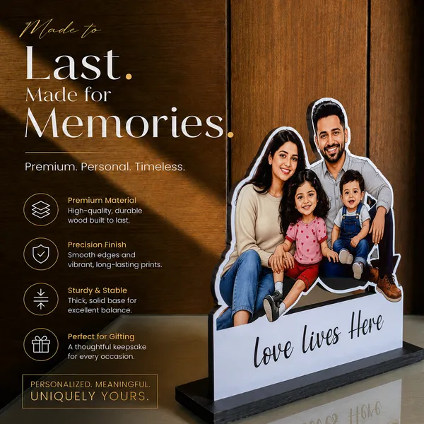 Wood_Personalized_Family_Photo_Caricature