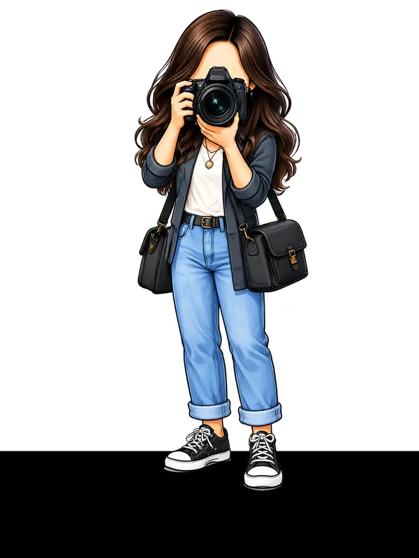 Female_Photographer_Caricature