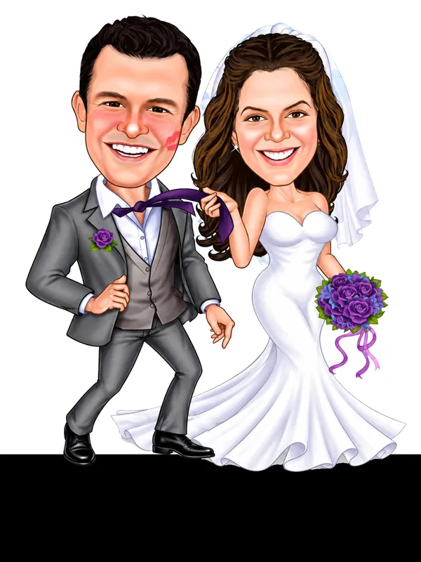 Wedding_Couple_Caricature