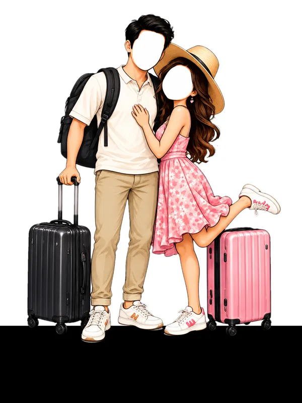 Travel_Couple_Caricature