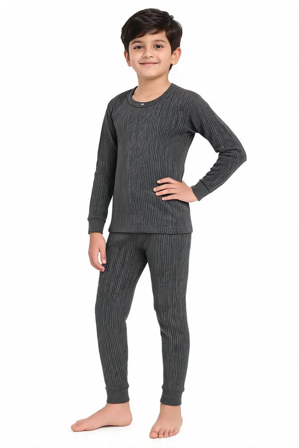 Grey_Woolen_Ribbed_Full_Sleeve_Thermal_Set_For_Kids