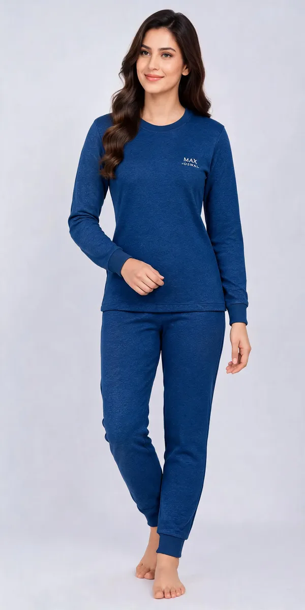 Blue_Full_Sleeve_Regular_Fit_Sleepwear_Set_For_Women