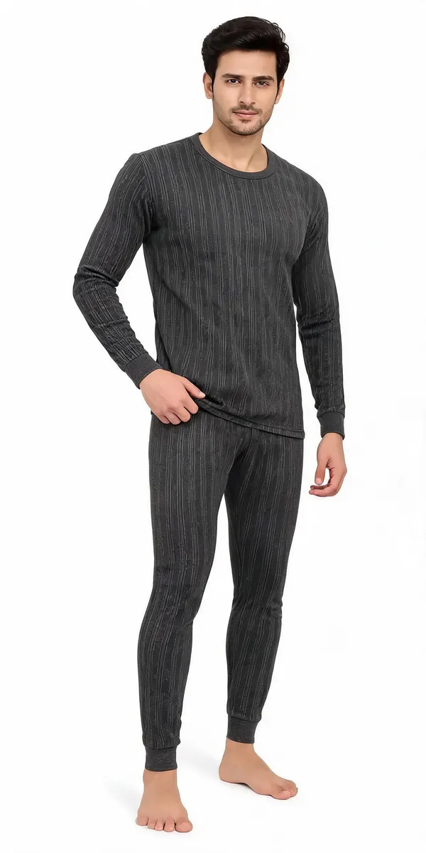 Dark_Grey_Woolen_Ribbed_Thermal_Innerwear_Set_For_Men